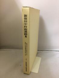 新保田中村前遺跡 : 一級河川染谷川河川改修工事に伴う埋蔵文化財発掘調査報告書第3分冊