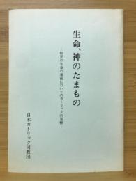 生命・神のたまもの : 胎児の生命の尊厳についてのカトリックの見解 日本カトリック司教団教書