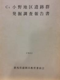 C4小野地区遺跡群発掘調査報告書