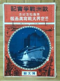 歐洲戰爭實記　青島陥落記念　第二世界大戦写真画報　大正3年11月