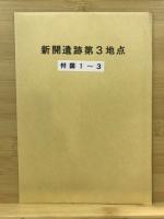 新開遺跡第3地点発掘調査報告書