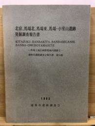 北宿、馬場北、馬場東、馬場・小室山遺跡発掘調査報告書 : 馬場土地区画整理地内遺跡2