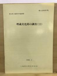 埼玉県上福岡市内遺跡群埋蔵文化財の調査