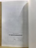 町内遺跡群発掘調査報告書