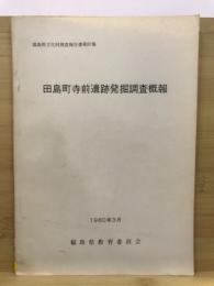 福島県文化財調査報告書