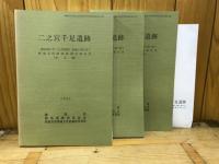 二之宮千足遺跡 : 一般国道17号(上武道路)改築工事に伴う埋蔵文化財発掘調査報告書