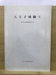 八王子城跡 : 確認調査報告書