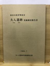 大入遺跡発掘調査報告書