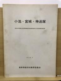 小池・宮城・神送塚 : 昭和48年度竜丘地区農業改善事業埋蔵文化財発掘調査報告書