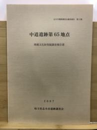 中道遺跡第65地点 : 埋蔵文化財発掘調査報告書