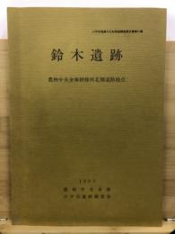 鈴木遺跡 : 農林中央金庫研修所北側道路地点