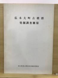 広木大町古墳群発掘調査概報