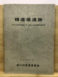 精進場遺跡 : 埼玉北部用水路建設に伴う埋蔵文化財発掘調査報告書