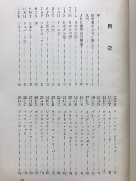 JKC全犬種標準書 昭和47年度版 / 古本、中古本、古書籍の通販は「日本