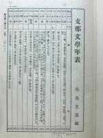 支那文学年表