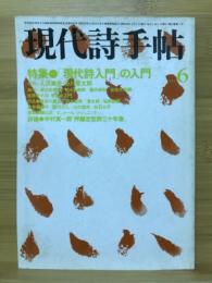 現代詩手帖　特集 「現代詩入門」の入門　1980年6月号