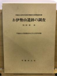 お伊勢山遺跡の調査