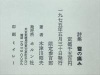 雪の痛み : 木津川昭夫詩集