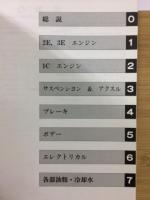 カローラ　バン・ワゴン　修理書　追補版　1987年8月