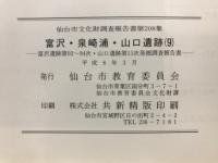 富沢・泉崎浦・山口遺跡