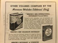 WEBSTER'S STUDENTS DICTIONARY
