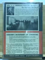 Webster's new dictionary of synonyms : a dictionary of discriminated synonyms with antonyms and analogous and contrasted words