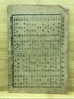 新形稽古本 袖萩祭文の段　奥州安達原三段目