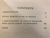 Social romanticism in France, 1830-1848 : with a selective critical bibliography
