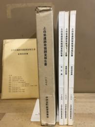 上白岩遺跡発掘調査報告書