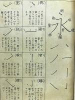ペン毛筆三体文字のくずし方辞典　