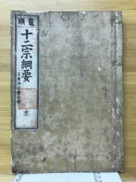 十二宗網要　末
