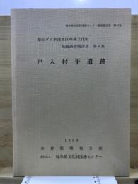 徳山ダム水没地区埋蔵文化財発掘調査報告書