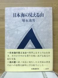 日本海の見える山