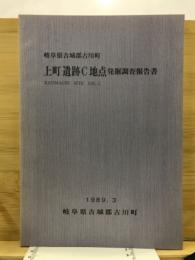 上町遺跡C地点発掘調査報告書