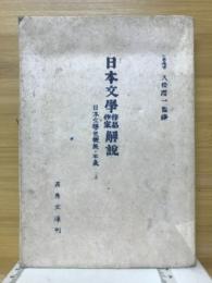 日本文学作品作家解説