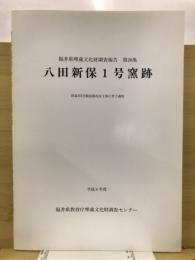 八田新保1号窯跡 : 国道365号線道路改良工事に伴う調査