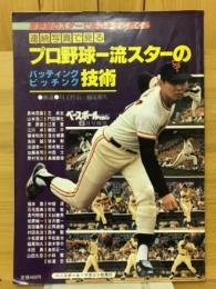 ベースボールマガジン　1982年6月号　連続写真でみるプロ野球一流スターのバッティングピッチング技術