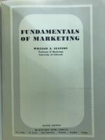 Fundamentals of marketing