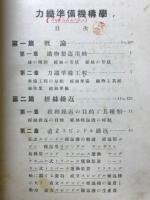 力織準備機構学