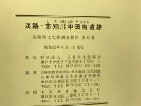 淡路・志知川沖田南遺跡（兵庫県文化財調査報告書４０）
