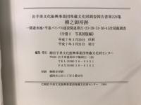 柳之御所跡 : 一関遊水事業・平泉バイパス建設関連第21・23・28・31・36・41次発掘調査報告書