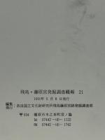 飛鳥・藤原宮発掘調査概報21 1991年5月