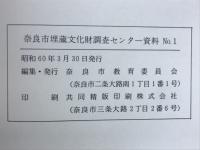 平城京出土軒瓦型式一覧Ⅰ