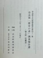 横大路(初瀬道)　―奈良県「歴史の道」調査報告書―
