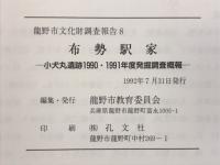 布勢駅家 : 小犬丸遺跡1990・1991年度発掘調査概報 ＜竜野市文化財調査報告 8＞
