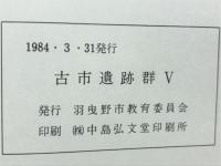古市遺跡群　Ⅴ　羽曳野市埋蔵文化財調査報告書９