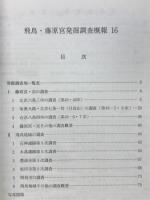 飛鳥・藤原宮発掘調査概報16