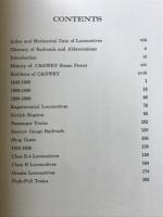 CHICAGO NORTH WESTERN RAILWAY STEAM POWER 1848-1956 Classes A-Z