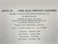 Santa Fe Steel Rails Through California