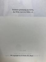 Festschrift Für Robert Wildhaber Zum 70. Geburtstag am 3. August 1972